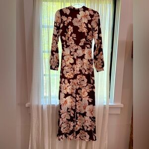 Floral jumpsuit size S